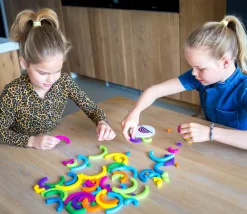 Speed bows - Arcs en bois multicolores pour constructions