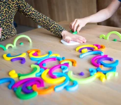 Speed bows - Arcs en bois multicolores pour constructions
