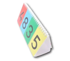 Système décimal avec chiffres rabattables 24 cm