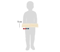 Table de calcul 1 à 20 et jetons bicolores en bois
