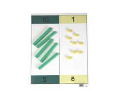 Tableau de numération décimale pliant 80 x 31 cm