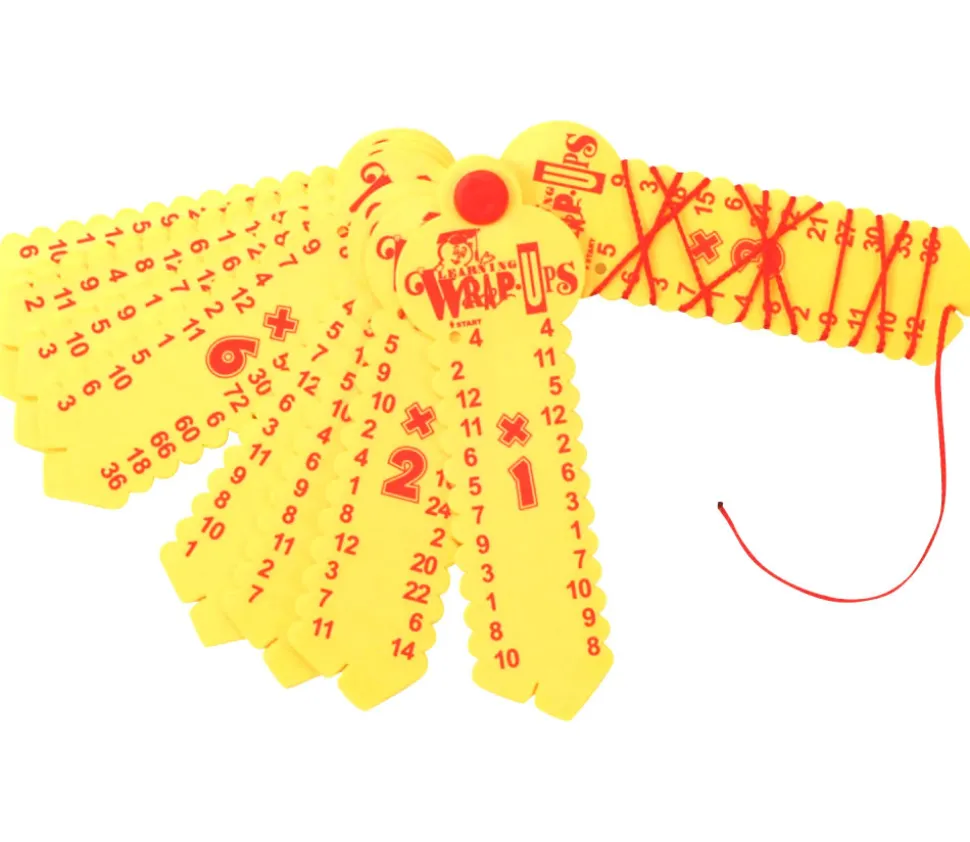 Tables de multiplication jeu de laçage autocorrection