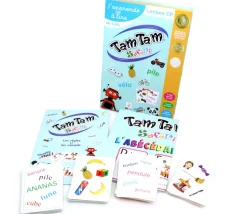 Tamtam Safari coffret CP jeu de lecture niveau 1 + 2