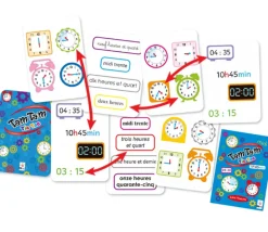 Tamtam Tic Tac - apprentissage de l'heure