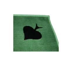 Tapis cartes Tissé 77 x 77 cm vert marque France Cartes 4 AS