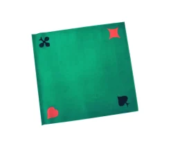 Tapis cartes Tissé 77 x 77 cm vert marque France Cartes 4 AS