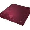 Tapis cartes 60x60 cm bordeaux Tarot - NSEO