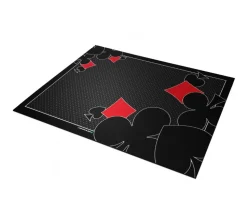 Tapis de cartes 40 x 60 cm ornament noir