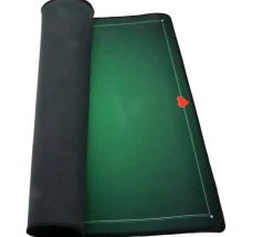 Tapis de cartes Néoprène VERT 40 x 60 cm expert Belote