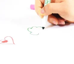 Tapis de jeu à personnaliser 55 x 55 cm avec feutres à encre lavable 55 x 55 cm