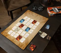 Tapis de jeux 60 x 40 cm Compas sepia