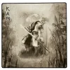 Tapis de jeux 60 x 60 cm Samouraï guerrier japonais Kami