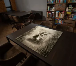 Tapis de jeux 60 x 60 cm Samouraï guerrier japonais Kami