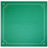 Tapis jeu 60 x 60 cm vert motif mini atouts Nord-Sud Tarot