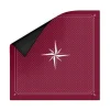 Tapis jeu Tarot 60 x 60 cm bordeaux rose des vents