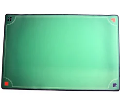 Tapis jeu Vert Belote pro - 40 x 60 cm super qualité