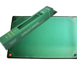 Tapis jeu Vert Belote pro - 40 x 60 cm super qualité