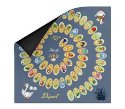Tapis souple jeu de l'oie 60 x 60 cm sans pions