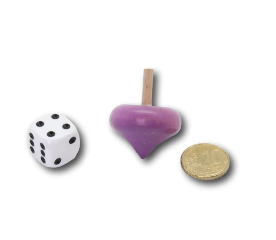 Toupie 3 cm en buis coloré - fabrication France