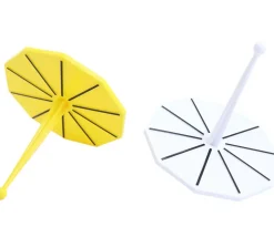 Toupie géante neutre personnalisable - roulette 10 cm