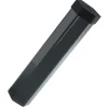 Tube plastique de rangement noir 38 cm