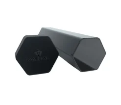 Tube plastique de rangement noir 38 cm