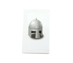 Tuile carton Casque jeton 24 x 40 mm