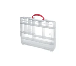 Valisette A4 avec 14 compartiments de 325 x 255 x H 56 mm vide