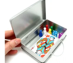 Valisette boite métal avec anse 120 x 80 x 35 mm