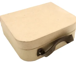 Valisette cartonnée avec anse 16 x 13 x 5 cm
