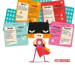 Vocadingo CP au CM1 - jeu vocabulaire et orthographe basé sur les anagrammes