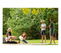 YAMS GARDEN : 5 Dés géants en bois 55 mm