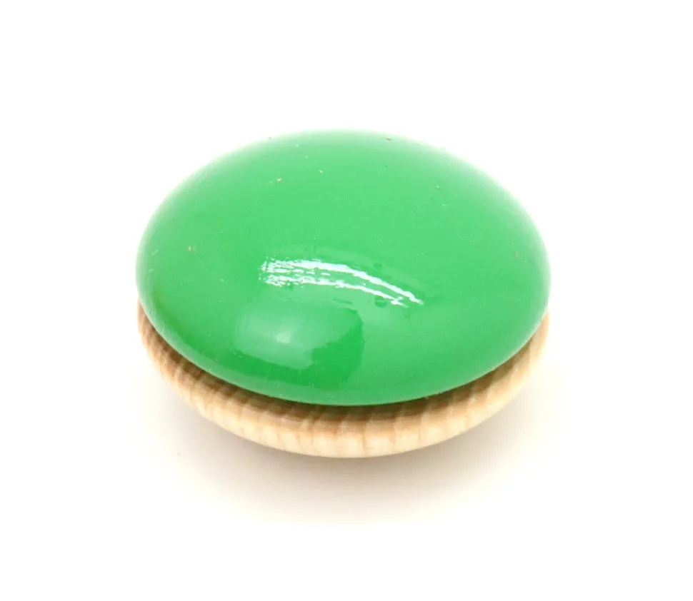 Yoyo en bois Bicolore à l'unité 5,6 cm