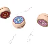 Yoyo en bois coloré 5 cm