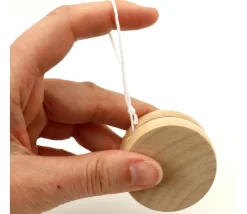 Yoyo en bois naturel à l'unité