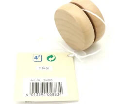 Yoyo en bois naturel à l'unité